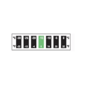7 EVENT LIQUID CRYSTAL REVERSIBLE THERMOMETERS RANGE A: -22-32F (10 PACK)
