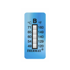 THERMAX 5 LEVEL IRREVERSIBLE STRIP RANGE B: 120-160F (10 PACK)