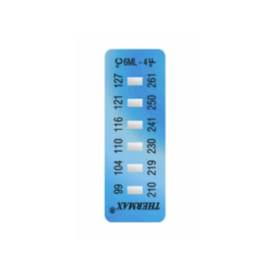 THERMAX 6 LEVEL MINI IRREVERSIBLE STRIP RANGE 4: 210-261F (10 PACK)
