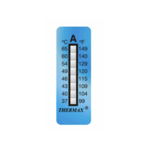 THERMAX 8 LEVEL IRREVERSIBLE STRIP RANGE A 37-65C (10 PACK)